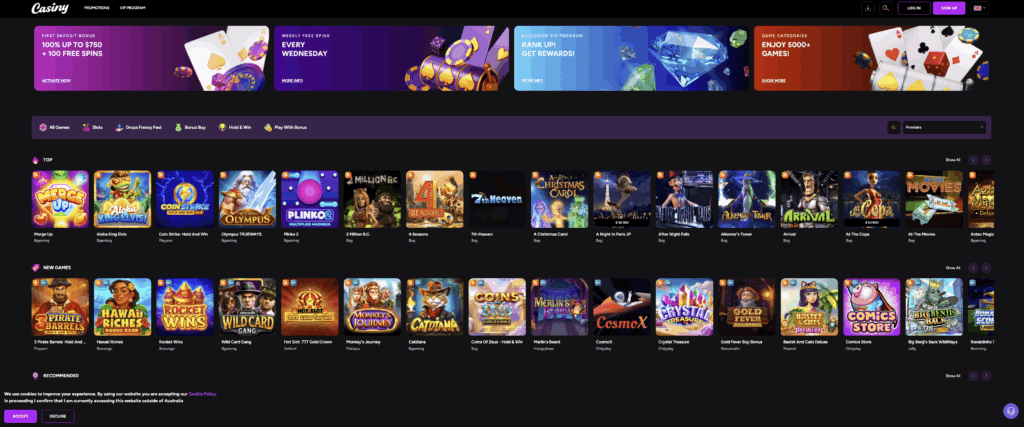 Casiny Casino Review - A Comprehensive Insight into Gaming Excellence Casiny Casino Review - A Comprehensive Insight into Gaming Excellence