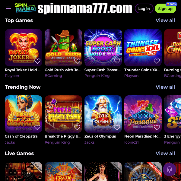 Spinmama Casino - Twoje Miejsce na Wyjątkowe Rozrywki