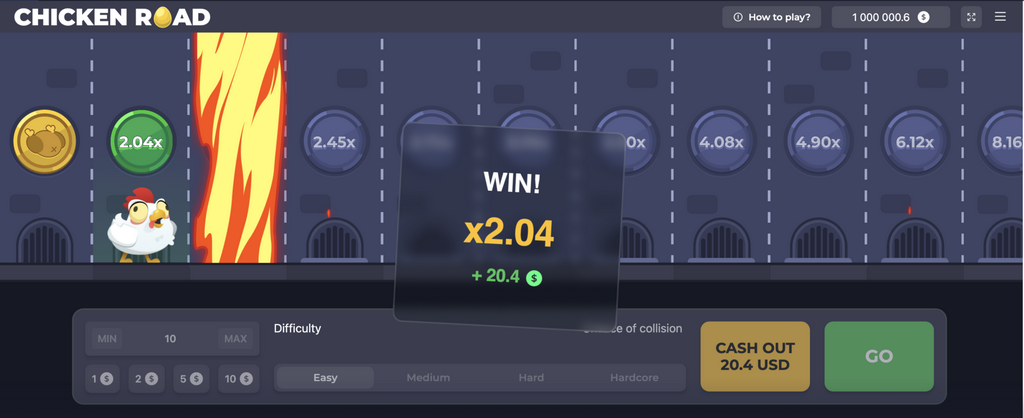 Jeu vidéo Chicken Road Inde - Jouez et gagnez de l'argent réel avec Chicken Road
